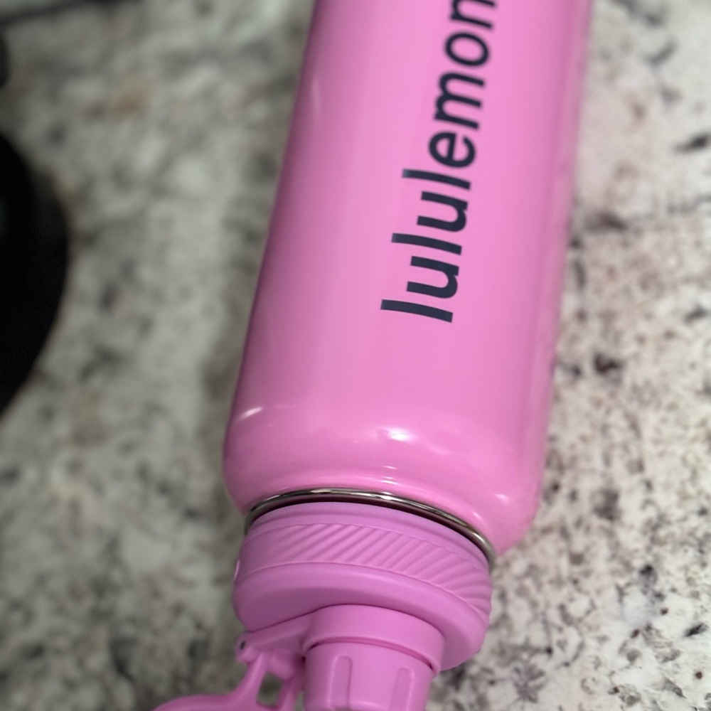 lululemon athletica Pink Water Bottle
